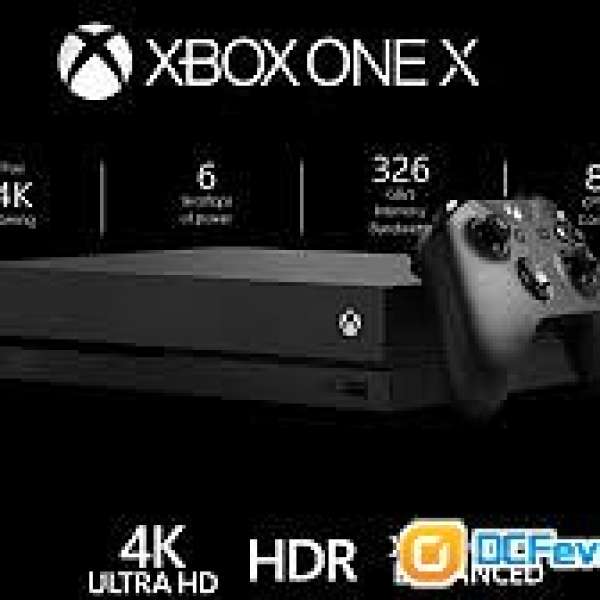 xbox one x 全新未開封