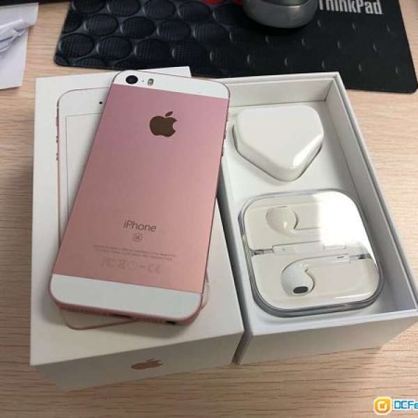 Apple iPhone SE 64GB 香港行貨 玫瑰金 98%new