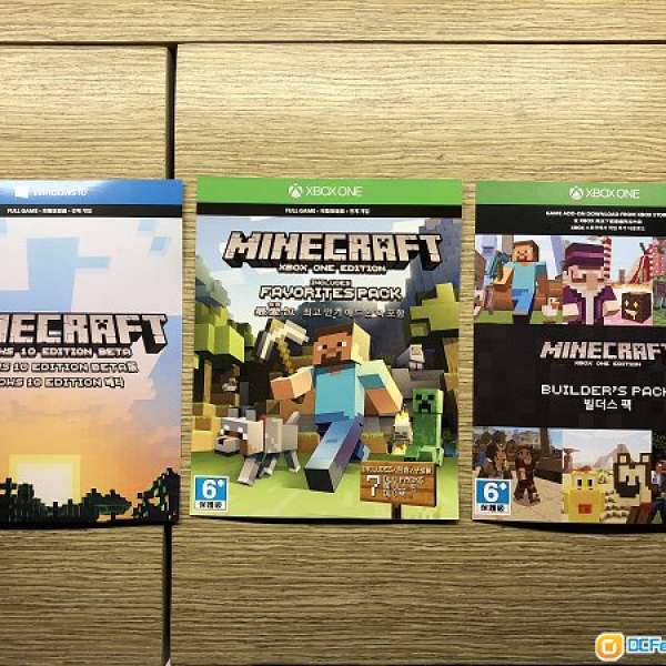 Xbox one + Win10 - Minecraft & Add on