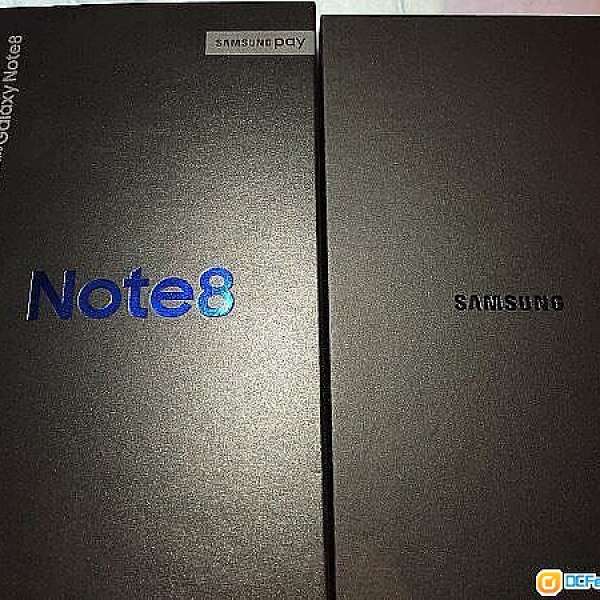 *未拆封*100%全新 Samsung Galaxy Note 8 *128GB 香港行貨 黑/藍*跟CSL單據*行保至...