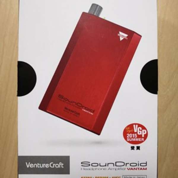 VentureCraft SoundDroid Vantam 627II 版 Headphone Amplifier DAC