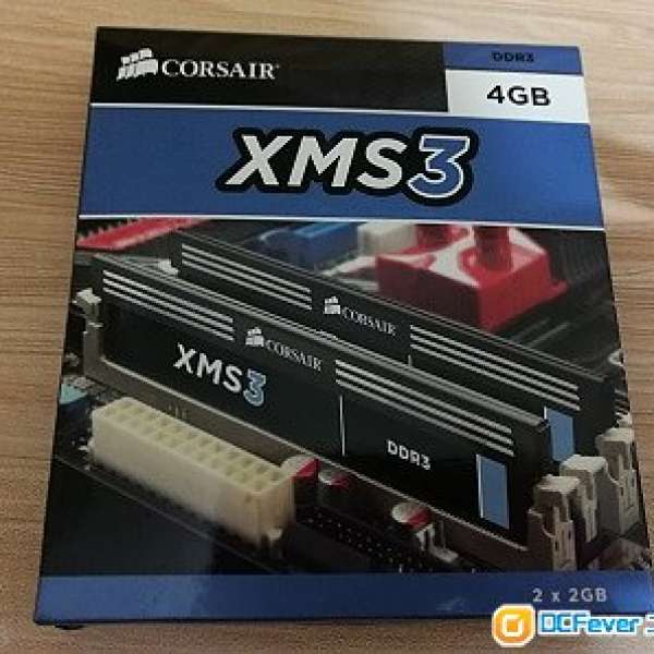 Corsair XMS3 DDR3-1600 4GB (2GB x 2)