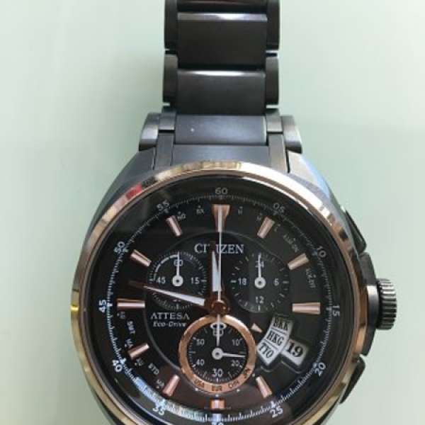 Citizen Attesa Eco-Drive 光動能電波時計錶