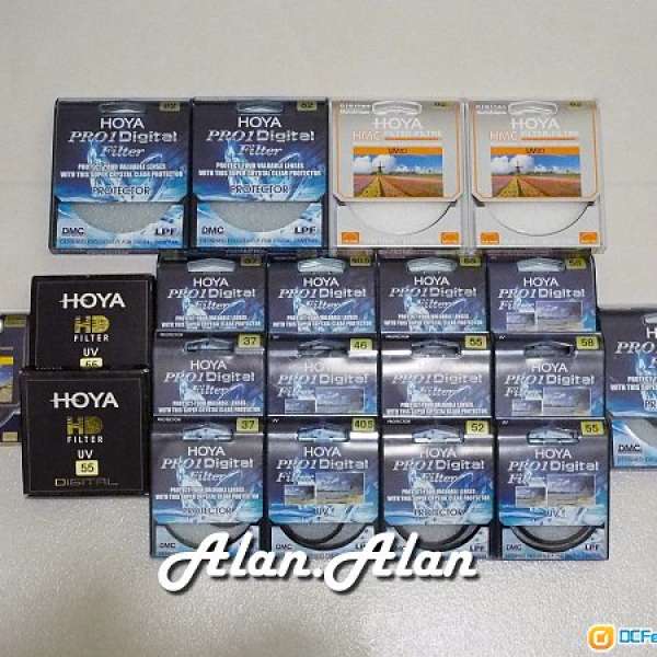 全新 貨尾 HOYA PRO 1D, HD GRADE, HMC  --  UV, Protector Filter 濾鏡