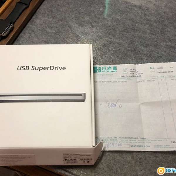 95% New Apple USB SuperDrive CD/DVD Burner Optical Drive