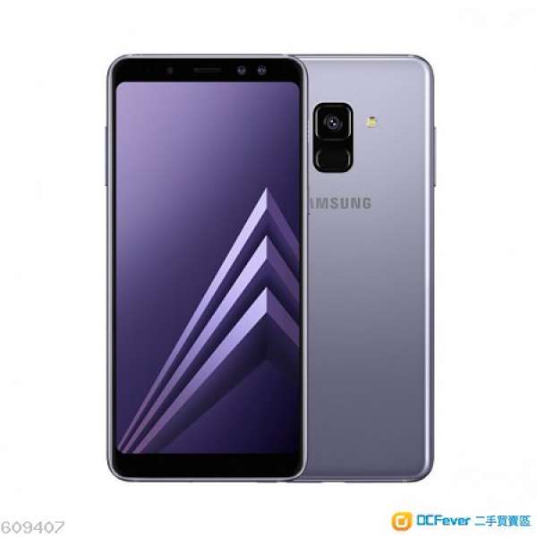 2月16買  Samsung Galaxy A8 Plus A8+  2018 紫灰色全套 6gb ram /64gb rom