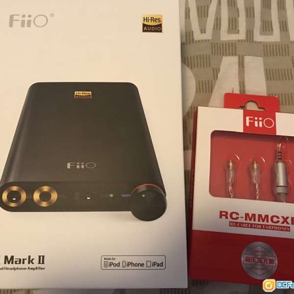 Fiio Q1 mark ll mk2 連 2.5 mmcx 線