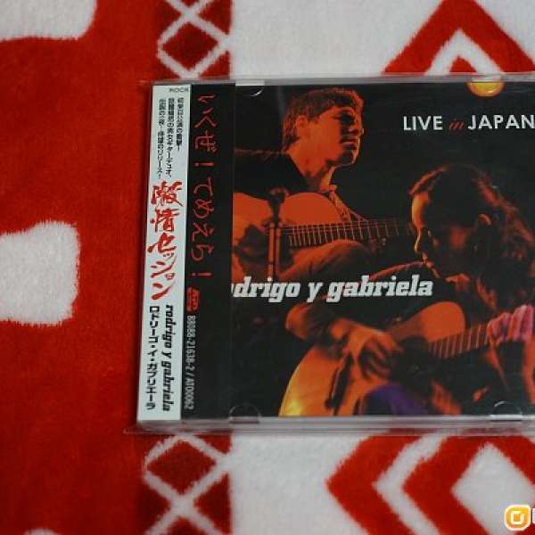 rodrigo y gabriela Live in Japan CD & dvd 激情木結他