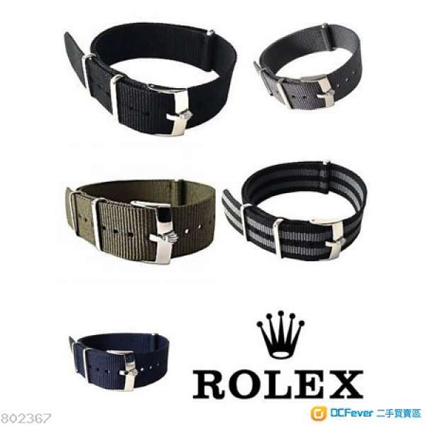 ROLEX & TUDOR Buckle 20mm NATO Strap 錶帶 鋼扣 116610ln 5513 16610 16710