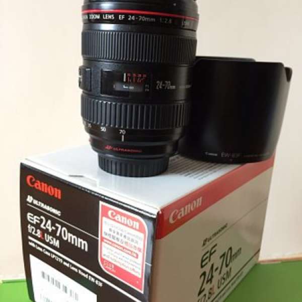 Canon 24-70mm f2.8 version 1