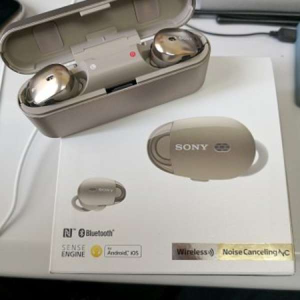 Sony WF-1000X 金色 95％新淨