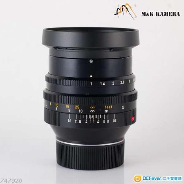 Leica Noctilux M 50mm/F1.0 E58 I Lens $43800