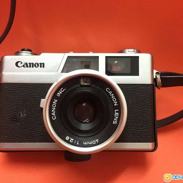 Canon canonet 28 40mm f 2.8 傻瓜機 point & shoot lomo camera