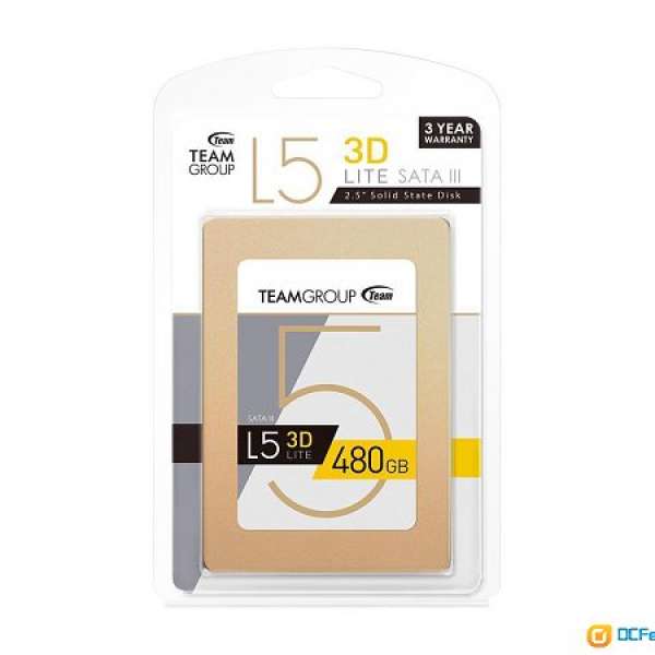全新 Team Group L5 LITE 3D 480GB SSD