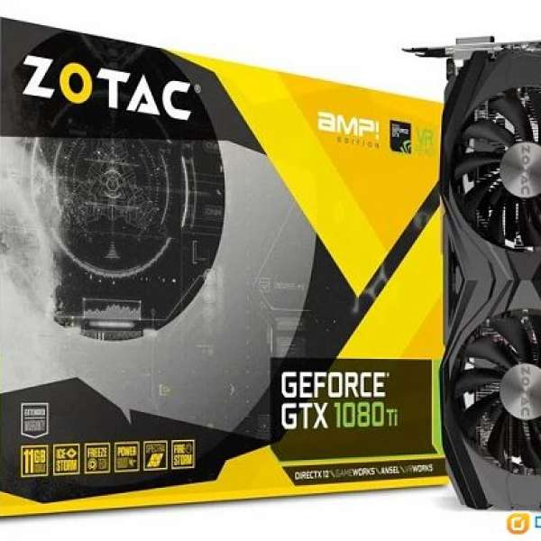 ZOTAC GeForce® GTX 1080Ti AMP Edition 11GB