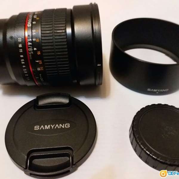 Samyang 高性價比人像镜85mm f1.4(E mount)