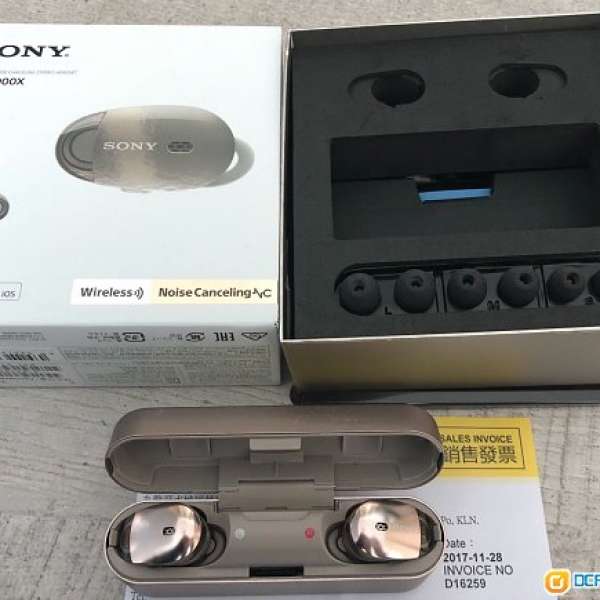 出售Sony WF-1000X 行貨藍芽耳機