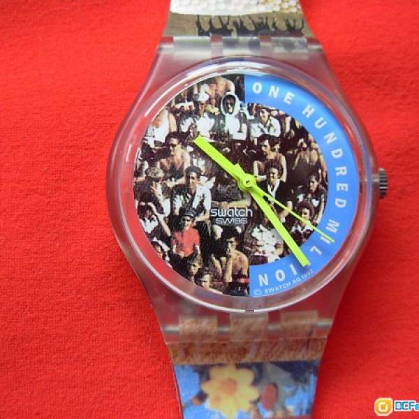 Swatch watch 1992年 絕版錶(MADE IN SWISS)Not Rolex / Seiko / Omega 特別版 已停產