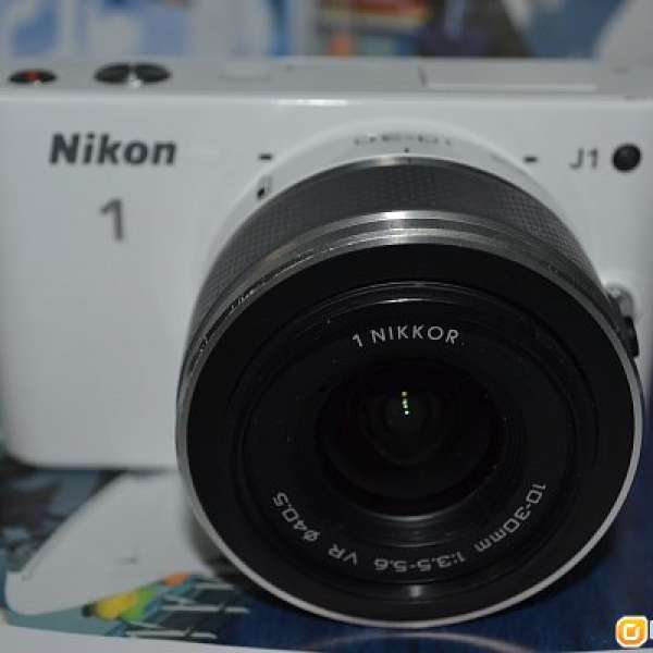 Nikon J1 +10-30  1Nikkor  送優質輕便 king三腳架  cctv to N1 電視鏡  1Nikkor 的...