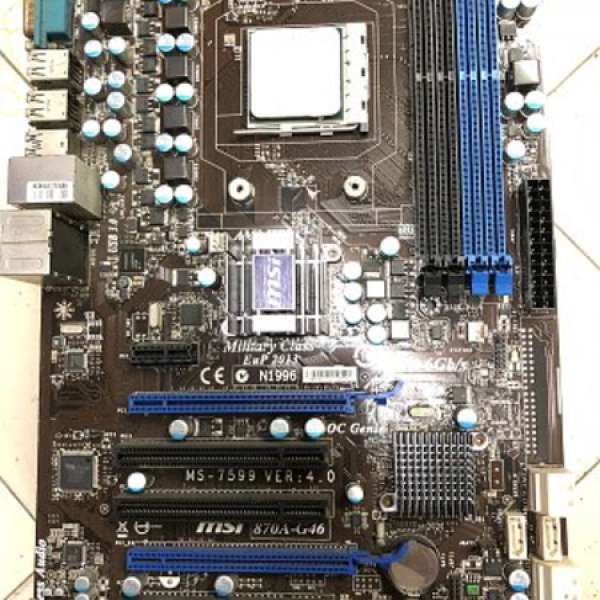 CPU 連 底板 Ram, AMD Phenom II X4 955 Black Edition