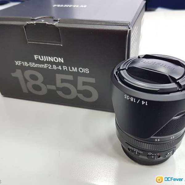 出售90%新 FUJIFILM / FUJINON LENS XF18-55mmF2.8-4 R LM OIS