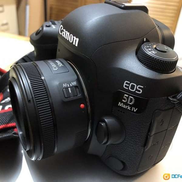 New Canon EOS 5D MARK IV kit and lens