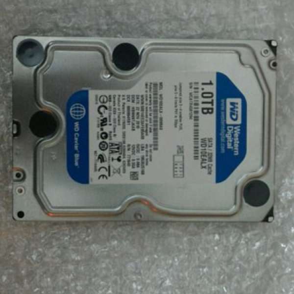 二手 WD WD10EALX 3.5" 1TB SATA HDD