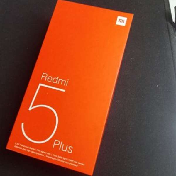 紅米5s Plus (4+64)GB,藍色,99新。
