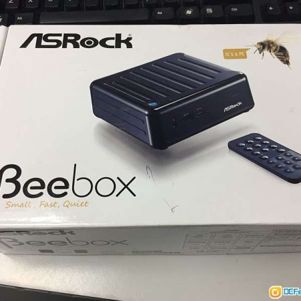 AsRock Beebox 靜音迷你電腦 mini pc 文書機 下載機 8GB RAM 128GB SSD Win7 即買...