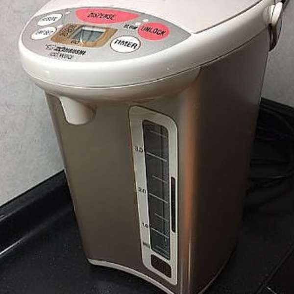 Zojirushi 象印 4L公升 CD-WBQ40 電熱水煲 電熱水壺 電熱水瓶 9成新 100%操作正常