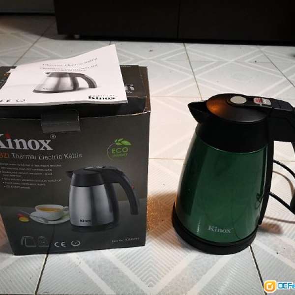 Kinox真空不銹鋼保溫電熱水煲1公升