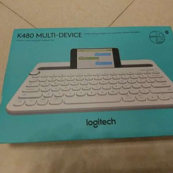 95%新 Logitech k480 藍芽鍵盤