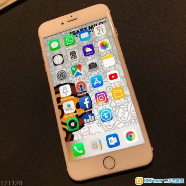 iPhone6s plus 128 玫瑰金