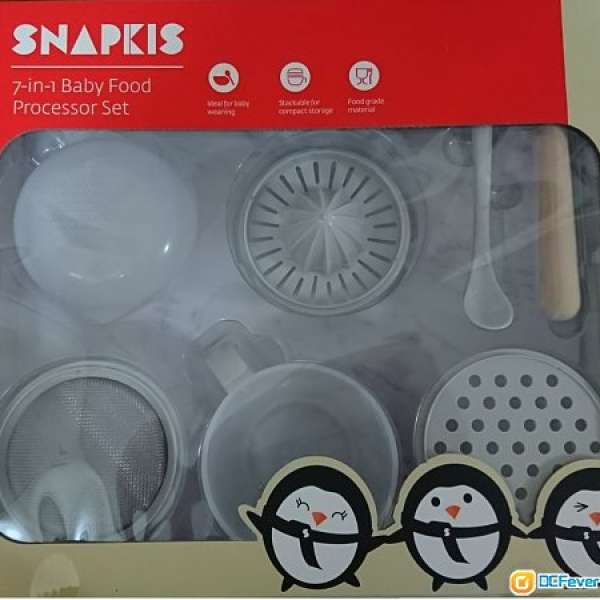 全新:Snapkis嬰兒餐具食物研磨器