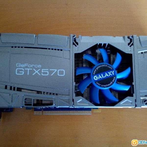 (新淨)GALAXY GTX570 (Fermi) 1280MB DDR5 320Bit (100% WORK)