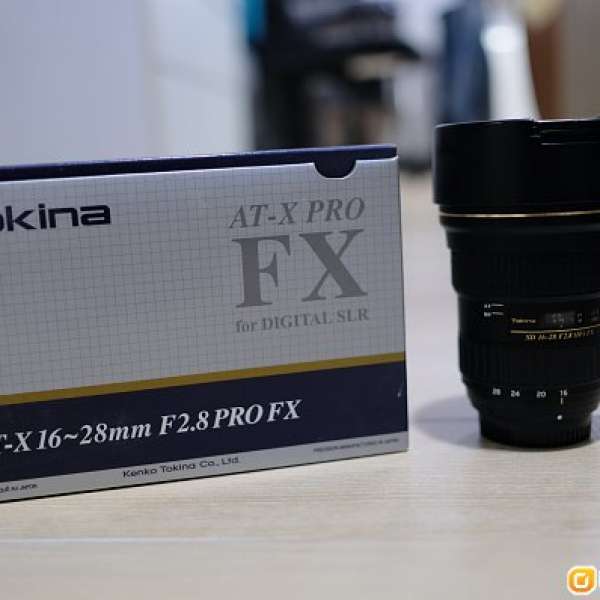 Tokina AT-X 16-28 F2.8 PRO FX (Nikon Mount)