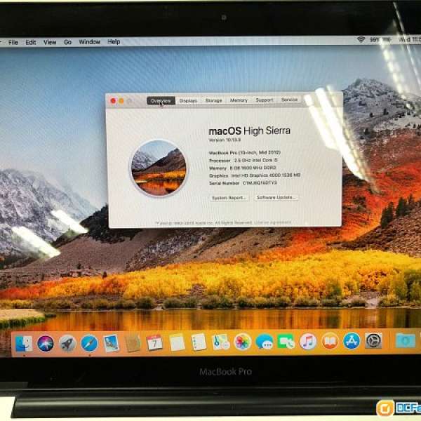 Macbook Pro 13" MID 2012 A1278