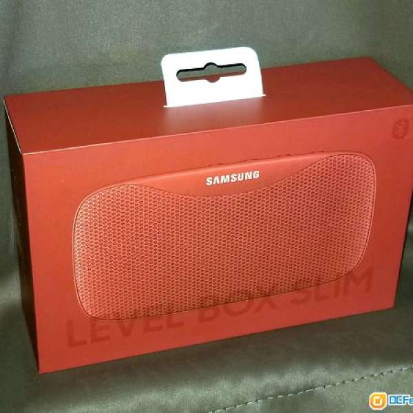 全新 Samsung Level Box Slim Bluetooth Speaker 藍芽喇叭 (紅色)