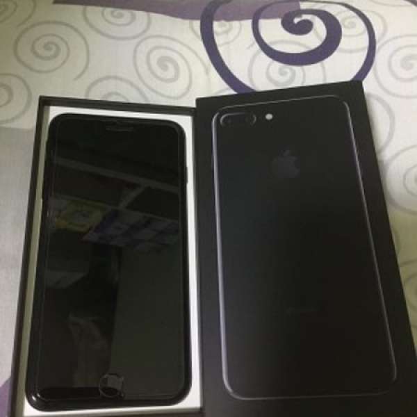 iphone 7plus 128g jet black 95%new