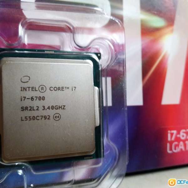 Intel Core i7-6700 cpu行貨(95%新)