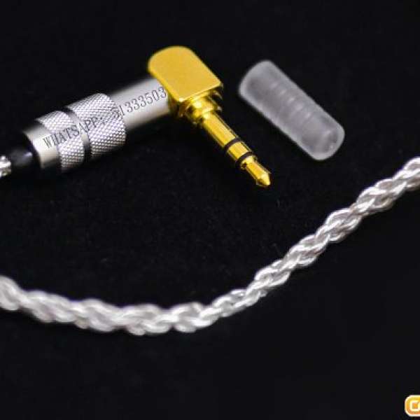 高端7N單晶銅鍍純銀耳機升級線 MMCX插針