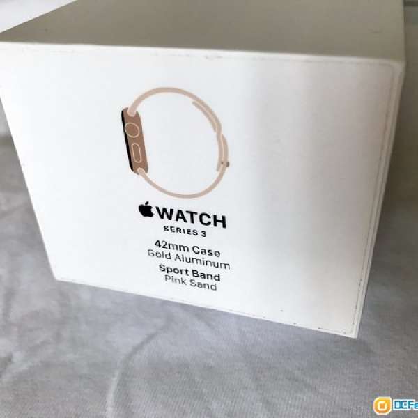 Apple Watch Series 3 金色 42mm 有長保99%新