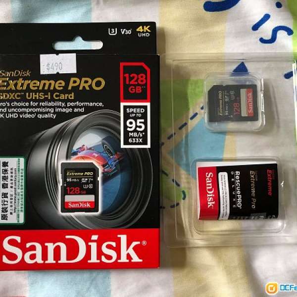 SANDISK EXTREME PRO SDXC UHS-1 CARD (128 GB）
