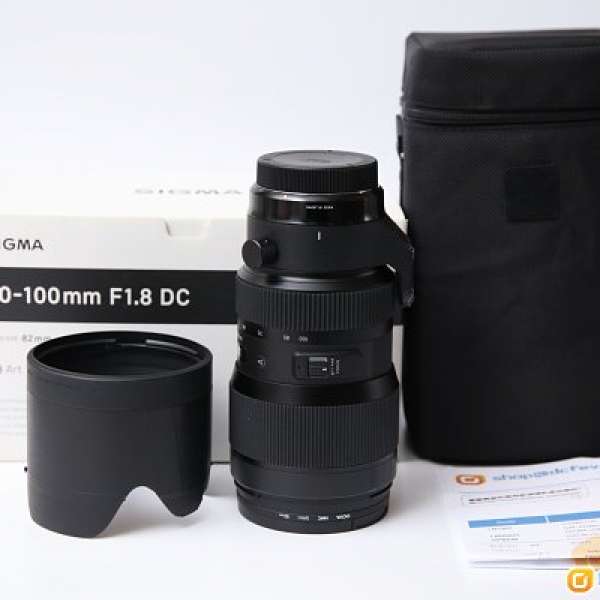 Sigma 50-100mm F1.8 DC Art for Canon 行貨