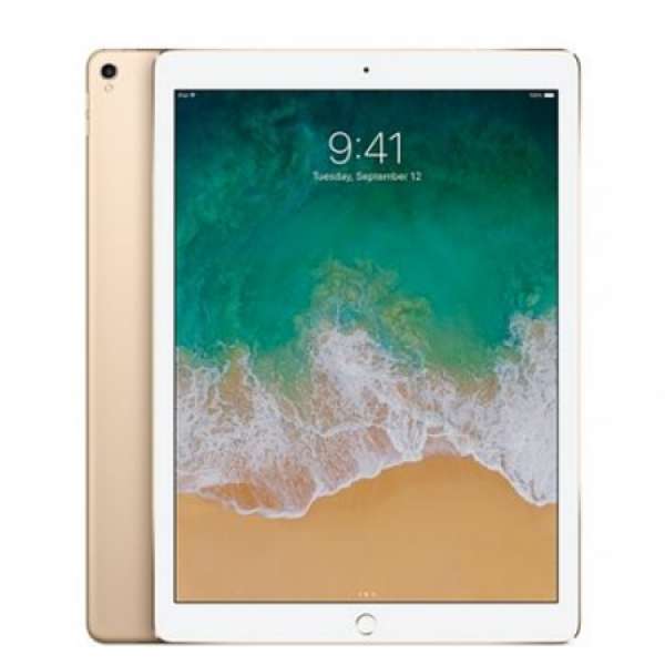 全新未開封 iPad Pro  2代  12.9"  64GB  Wifi  4G  金色