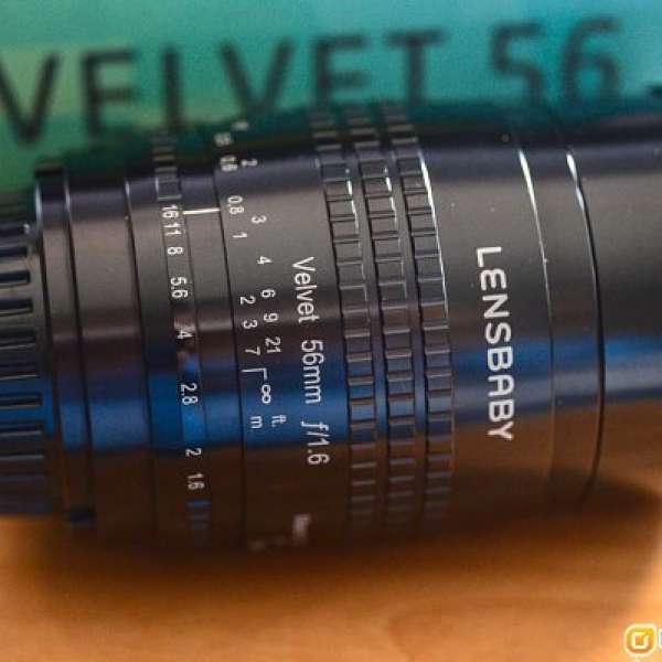Velvet 56 f1.6 Black Sony E mount