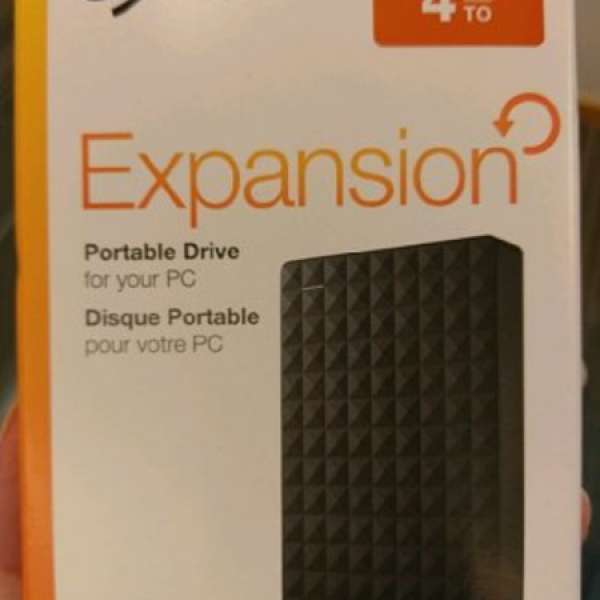 全新未開封 Seagate Expansion Portable 4TB USB3.0 可攜式外置硬碟機