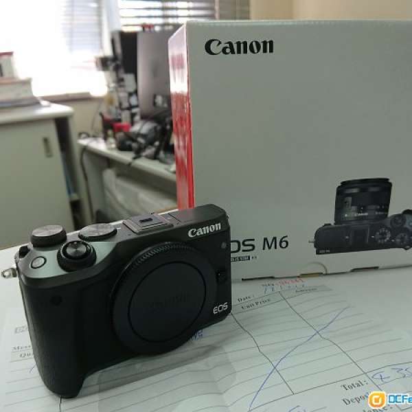 CANON EOS M6 行貨 99%新 (BODY ONLY)