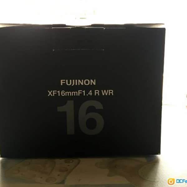 FUJINON XF16mmF1.4 R WR