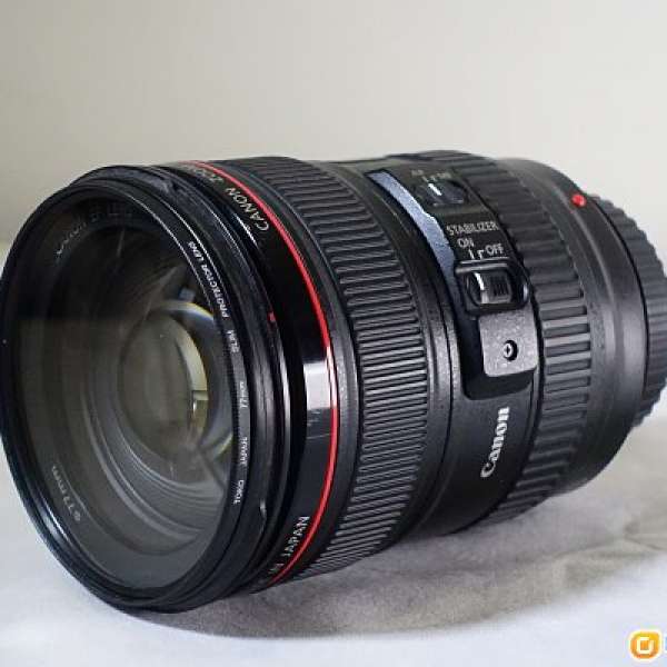 Canon EF24-105 F4L IS USM 90% new 行貨